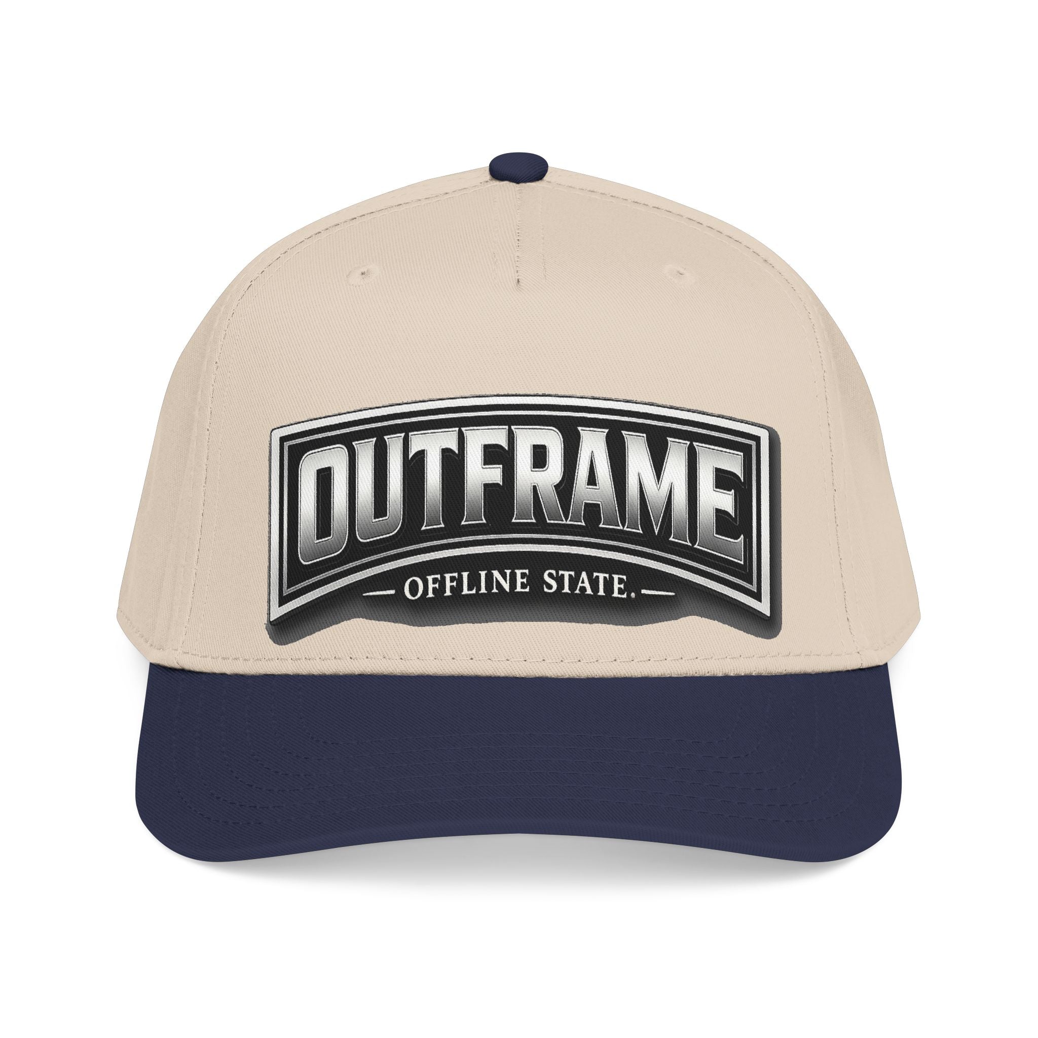 Outframe 'Offline State' Embroidered Baseball Cap — Vintage Arch Logo