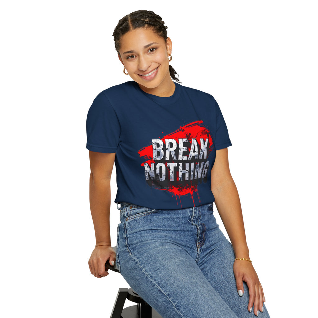 BREAK NOTHING – RAW Statement Hoodie | Outframe